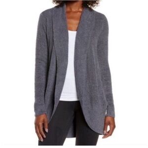 Barefoot Dream Cozy Chic Olive Green Open Front Cardigan Sweater size XS/S